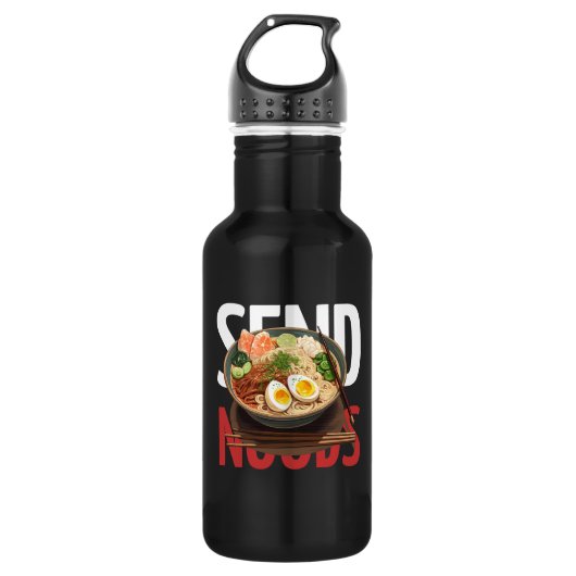 Noods verzenden waterfles  (Voorkant)