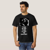 Noodtekst Mannen Moderne Sjabloon T-shirt (Voorkant volledig)