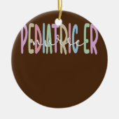 Noodtoestand bij kinderen keramisch ornament (Voorkant)