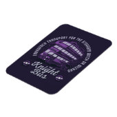 Noodtransport - de nachtbus magneet (Linkerzijde)