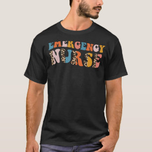Noodverpleegkundigen, luipaard, zuster, zuster t-shirt