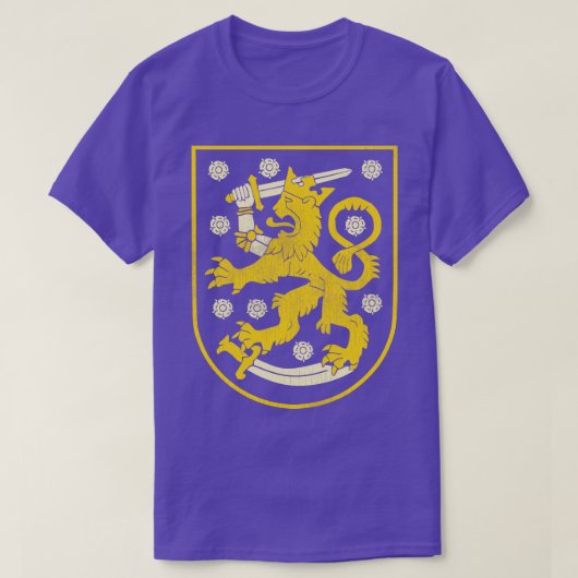  noodwapen van Finland T-shirt (Design voorkant)