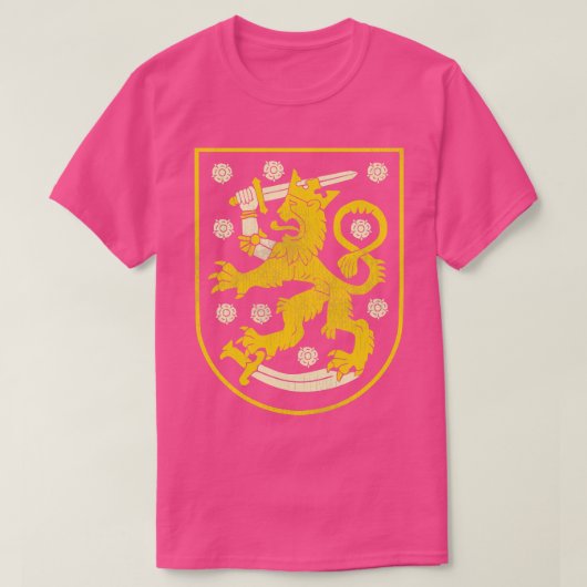 noodwapen van Finland T-shirt (Design voorkant)