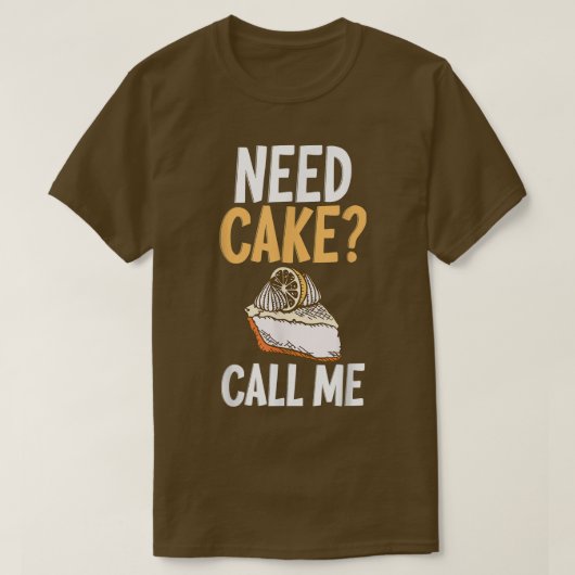 Noodzaak Cokking Baker bellen T-shirt (Design voorkant)