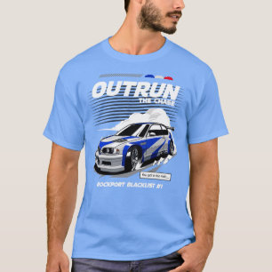 Noodzaak voor snelheid Meest gewilde BMW M3 GTR T-shirt