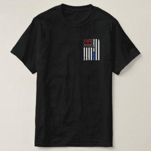 Noodzaal Nurse Amerikaanse vlag T-shirt