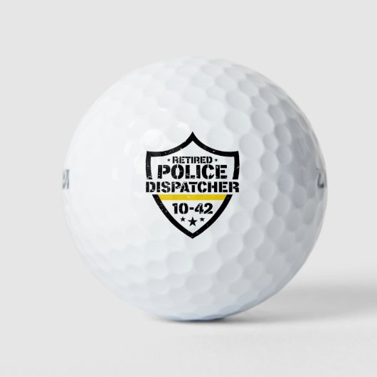 Noodzender in ruste politie 10-42 golfballen (Voorkant)