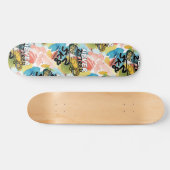 Nooit 2 vermoeid 2 sk8 skateboard (Horizontaal)