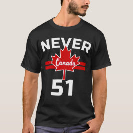 Nooit 51 - Canada Nooit 51 Staat T-shirt