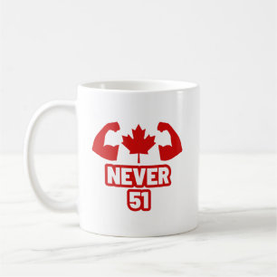 Nooit 51 Canada Sterk Koffiemok