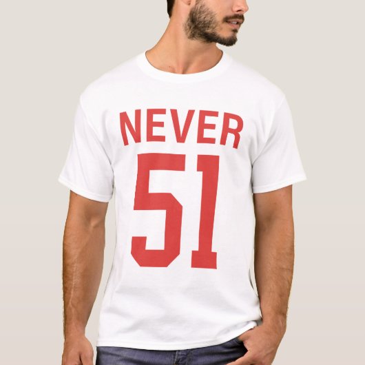 Nooit 51 t-shirt (Voorkant)