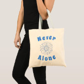 Nooit Alleen Canvas tas (Voorkant (product))