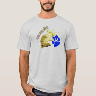 Nooit alleen slapen t-shirt