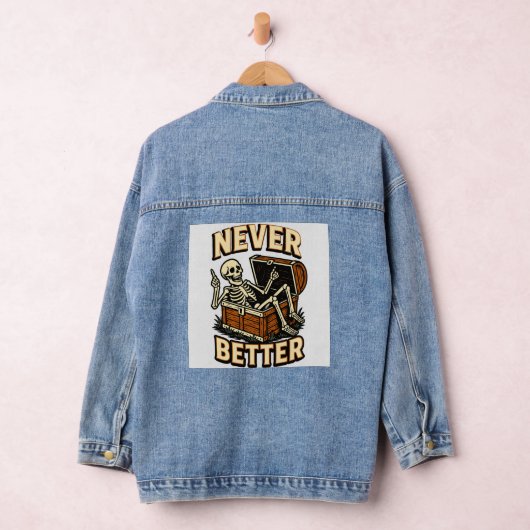Nooit beter denim jacket (Hangar)