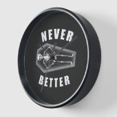 Nooit beter dood binnen skelet Halloween (Hoek)