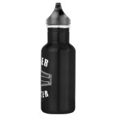 Nooit beter dood binnen skelet Halloween Waterfles (Rechts)