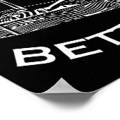 Nooit Beter Skelet Lazy Halloween Kostuum Leuk S Poster (Hoek)