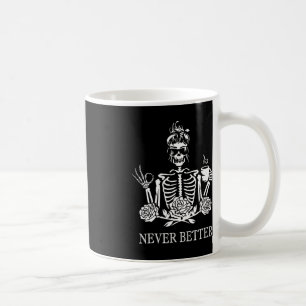 Nooit betere skeletvrouwen Drink koffievrede Koffiemok