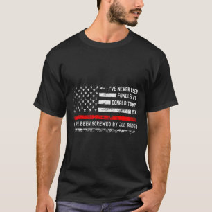 Nooit door Donald Tr bedrogen geweest T-shirt