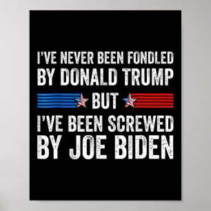 Nooit door Donald Trump in de war gebracht, maar g Poster
