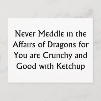 Nooit Dragons Briefkaart