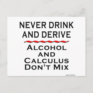 Nooit Drinken en leiden af Briefkaart