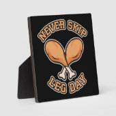 Nooit een Beendag overslaan - Chicken Drumstick - Fotoplaat (Voorkant)