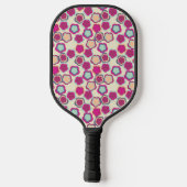 Nooit een bloementuin beloofd pickleball paddle (Achterkant)
