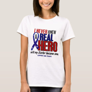 Nooit een hero 2 zuster gekend (steun onze troepen t-shirt