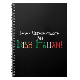 Nooit een Ierse Italiaanse roodbruid Heritag onder Notitieboek