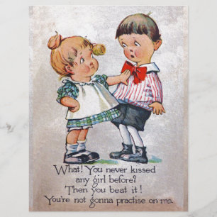 Nooit een meisje gekust?