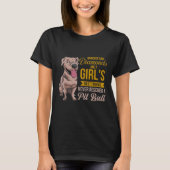 Nooit een Pit Bull Pit Bull Lover gered T-shirt (Voorkant)