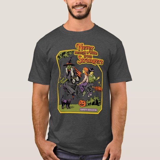Nooit Een Rit Aanvaarden T-shirt (Voorkant)