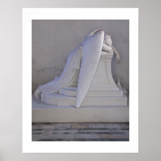 Nooit eenmalig (zijdig uitzicht) 16x20 Poster weep (Voorkant)