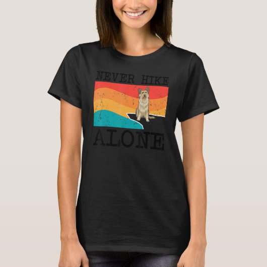 Nooit eenzame Berger Picard grafische wandelaar Hi T-shirt (Voorkant)