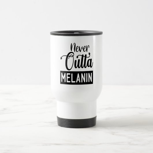 Nooit eerder uitta Melanin Travel Mug Reisbeker (Center)