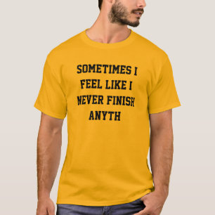 Nooit eindigen t-shirt