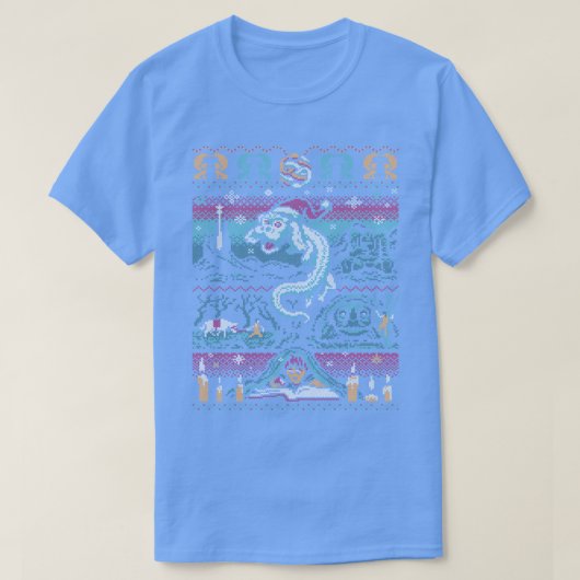 Nooit eindigend Kerstmis 1 T-shirt (Design voorkant)