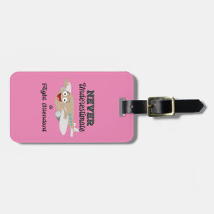 Nooit FA Happy Plane onderschatten - Lashes Bagagelabel