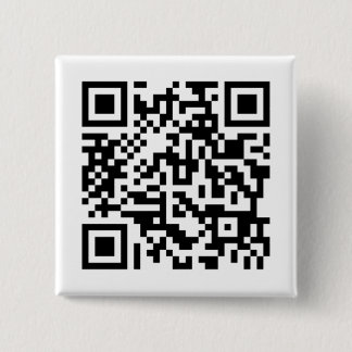 'Nooit geef je op' Rick Roll QR Code Button