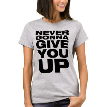 "Nooit geef je op" Vrouwen T-Shirt