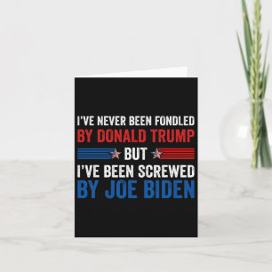 Nooit geflikt door Donald Trump maar Joe Biden 2 Kaart