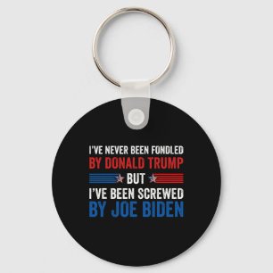 Nooit geflikt door Donald Trump maar Joe Biden 2 Sleutelhanger