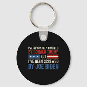 Nooit geflikt door Donald Trump maar Joe Biden 6 Sleutelhanger