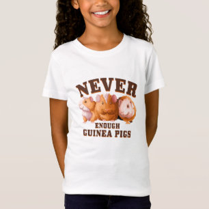 Nooit genoeg Guinee Varkens T-Shirt