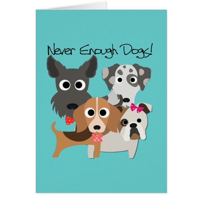 Nooit genoeg honden (Voorkant)