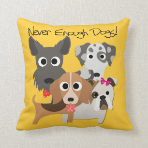 Nooit genoeg honden kussen