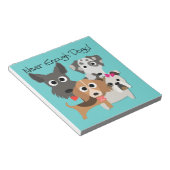 Nooit genoeg honden notitieblok (Schuin)