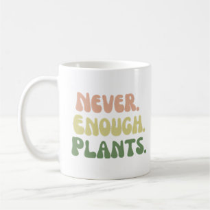 Nooit genoeg Planten Koffiemok