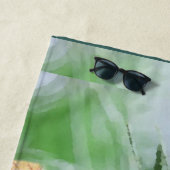 Nooit genoeg Red Squirrels Animal Fun Quote Strandlaken (In situ)